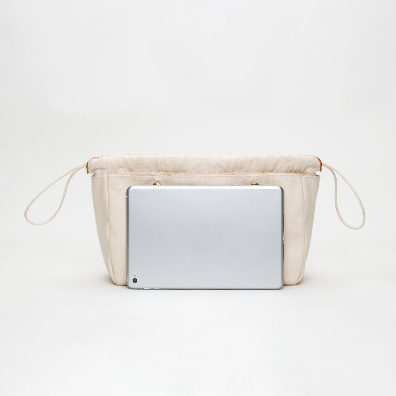 Trousse de voyage en toile de coton pour maquillage
