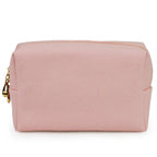 Trousse de Maquillage Octogonale Carrée en Cuir PU, Design Simple