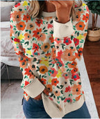 Haut T-shirt Pull Imprimé Femme Passe-partout