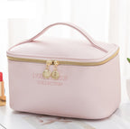 Trousse de maquillage, Trousse de rangement cosmétique exquise, Portable en sortie