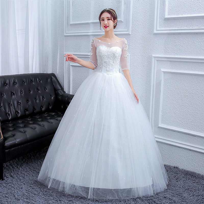 Robe de mariée de la nouvelle mariée