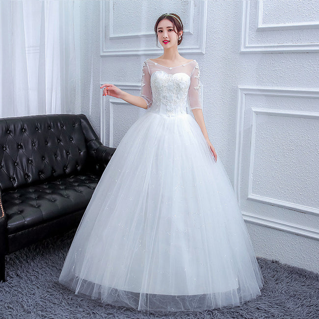 Robe de mariée de la nouvelle mariée Main Image
