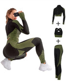 Ensemble de yoga pour femme, tenue de sport pour la gym