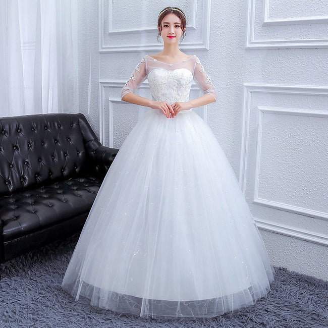 Robe de mariée de la nouvelle mariée Hover Image
