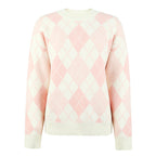 Pull décontracté pour femme en diamant lâche Amazon