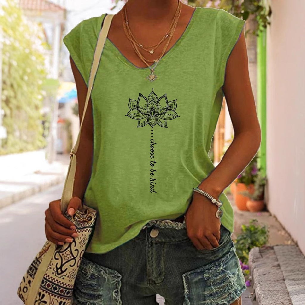 Hauts T-shirts style européen et américain pour femmes