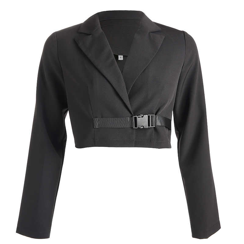 Blazer femme col en V