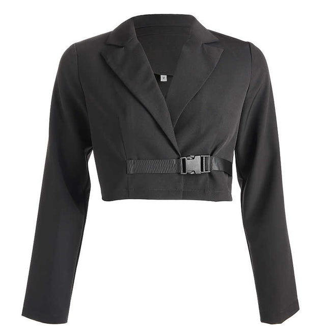 Blazer femme col en V Hover Image