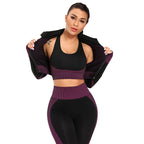 Ensemble de yoga pour femme, tenue de sport pour la gym
