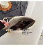 Nouveau Sac Femme à Bandoulière Unique avec Fermeture Éclair et Chaîne