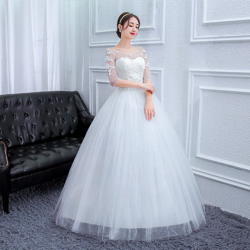 Robe de mariée de la nouvelle mariée