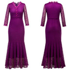 Robe de soirée florale et robe de mariée à col en V