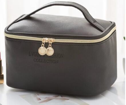 Trousse de maquillage, Trousse de rangement cosmétique exquise, Portable en sortie
