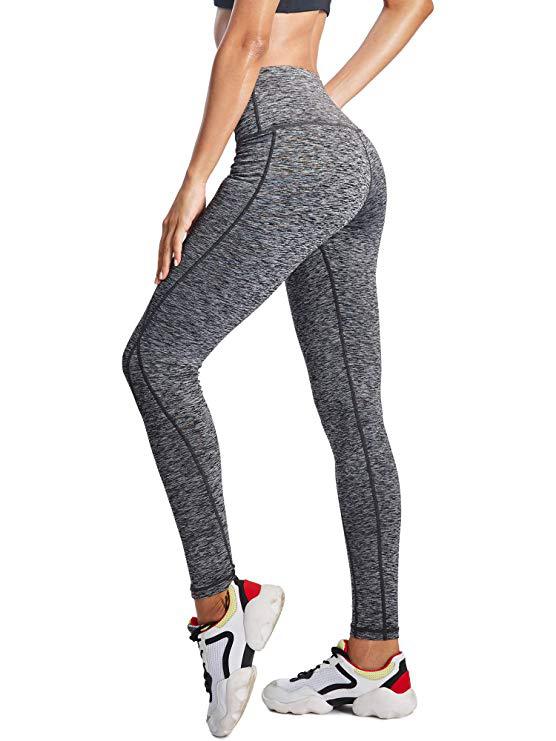 Pantalon de yoga décontracté avec poches pour femme