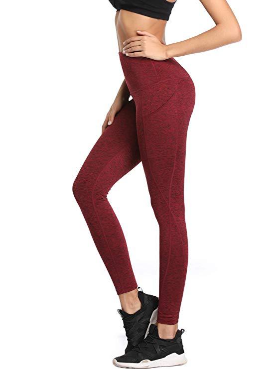 Pantalon de yoga décontracté avec poches pour femme