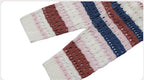 Pull en maille rayé coloré pour femme