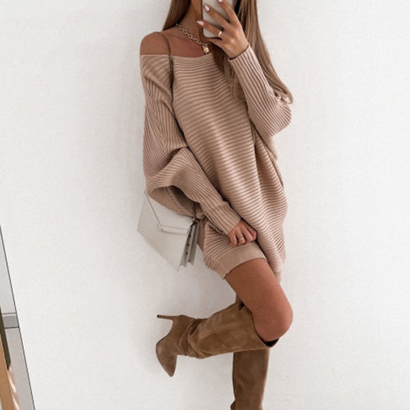 Robe unie en polyester pour les trajets quotidiens