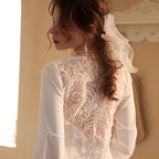 Robe longue de mariée pour femme
