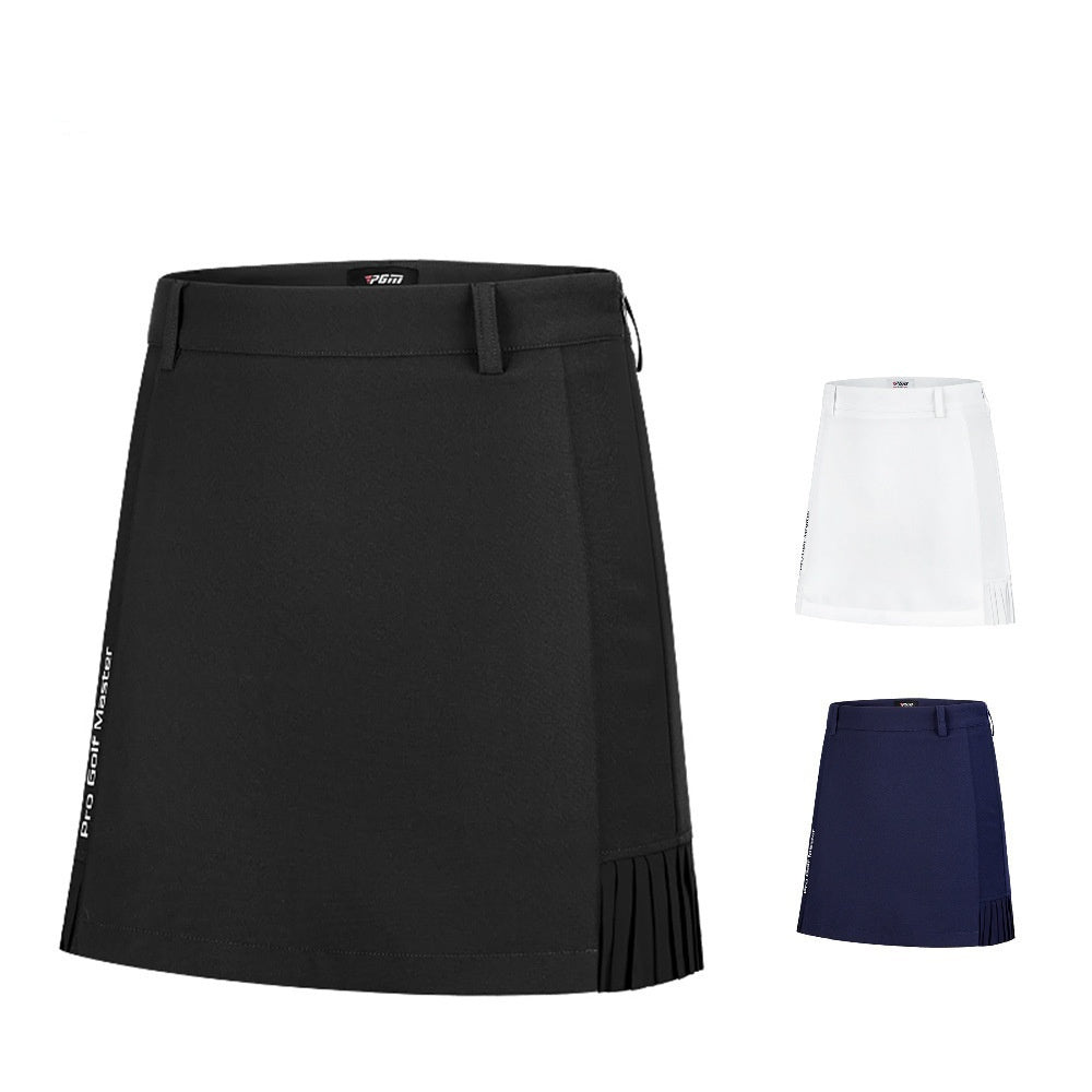 Jupe de golf plissée et ample pour femme