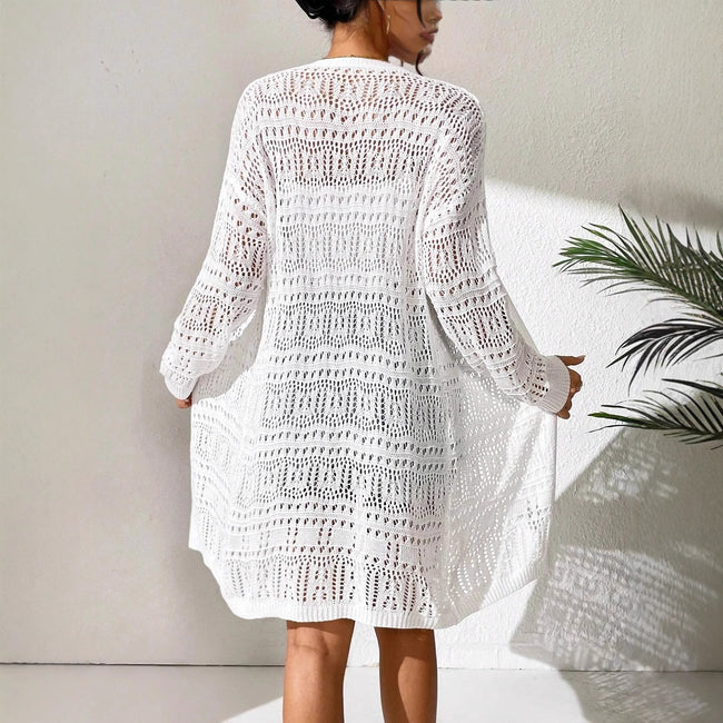 Summer New Solid Color Knitted Sweater Women Main Image