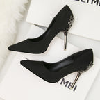 Escarpins sexy Super à talons hauts de 9,5 cm Chaussures de tempérament à talons hauts
