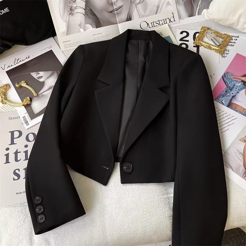 Blazer chic style navette pour femmes petites