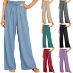 Pantalon ample et décontracté grande taille pour femmes