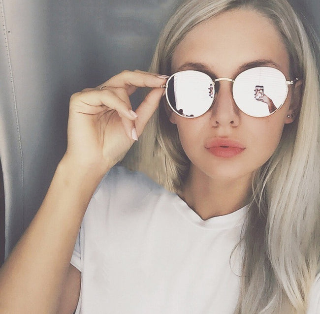 Lunettes de soleil rétro pour femmes Main Image