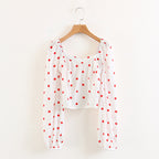 Chemise à manches longues femme effet amincissant