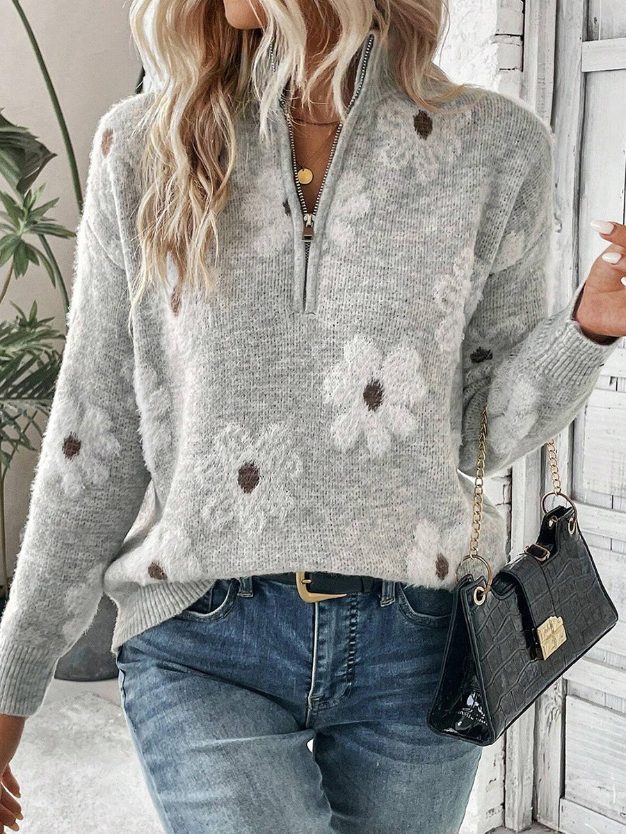Nouveau pull femme tendance à épaules dénudées