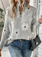 Nouveau pull femme tendance à épaules dénudées