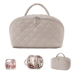 Trousse de maquillage portable grande capacité pour femme