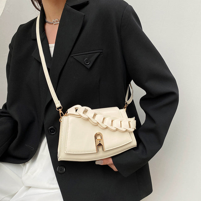 Nouveau sac à bandoulière tendance printemps et été pour femme, sac à bandoulière portable petit sac carré Main Image