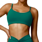 Soutien-gorge de yoga sans couture dos nu pour femme