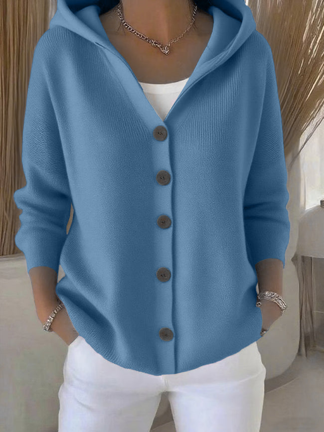 Casual Fashion Hooded Sweater Coat Women Main Image