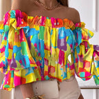 Chemises Femmes Blouse Manches Longues Sexy