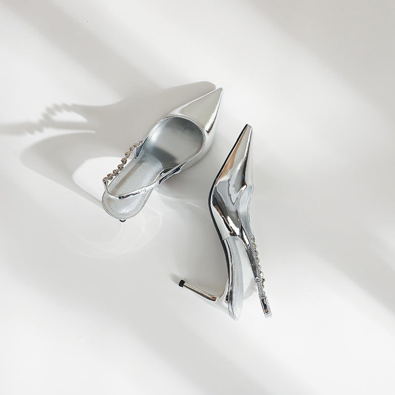 Talons hauts printemps bouche peu profonde