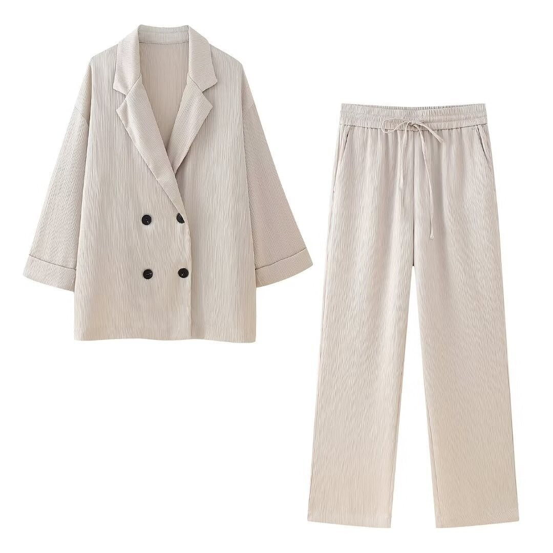 Blazer Femme Élégant Décontracté