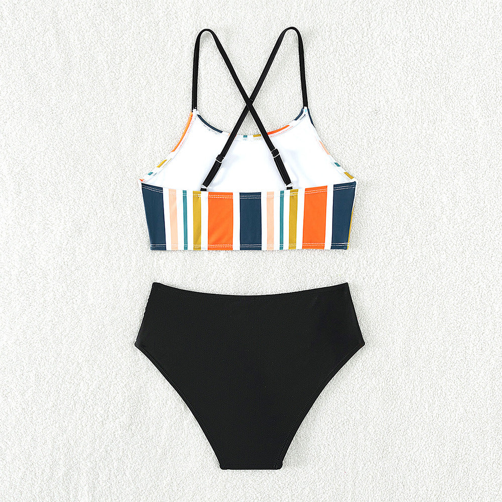 Maillot de bain deux pièces de plage pour fille