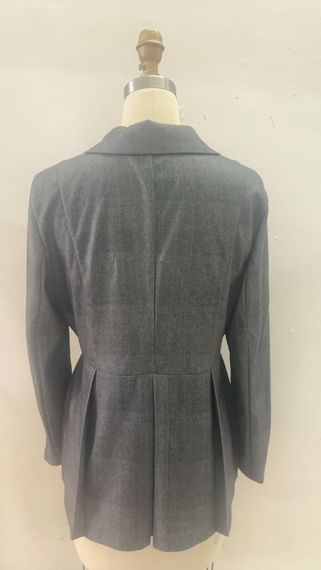 Blazer ajusté mode femme à fleurs voyantes