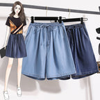 Shorts en jean lyocell pour femme, nouveauté été