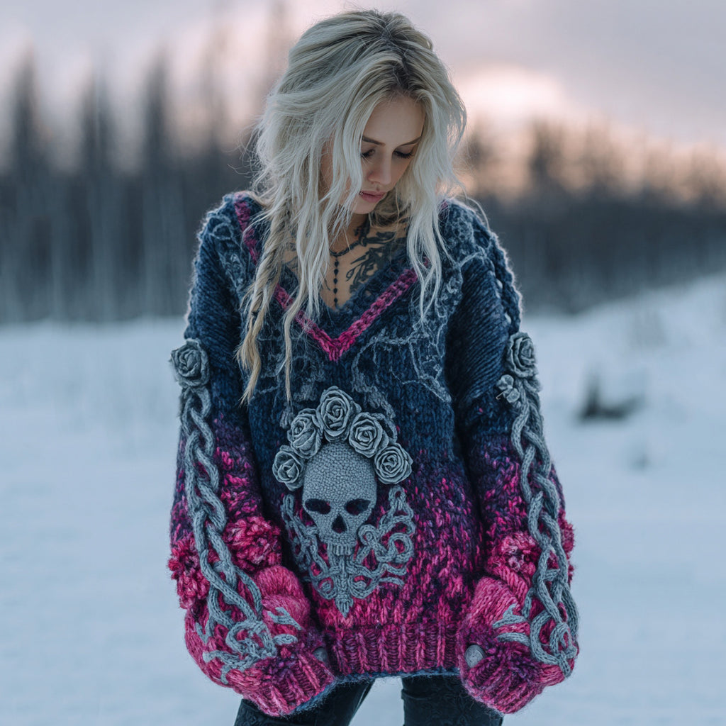 Pull doux décontracté pour femme