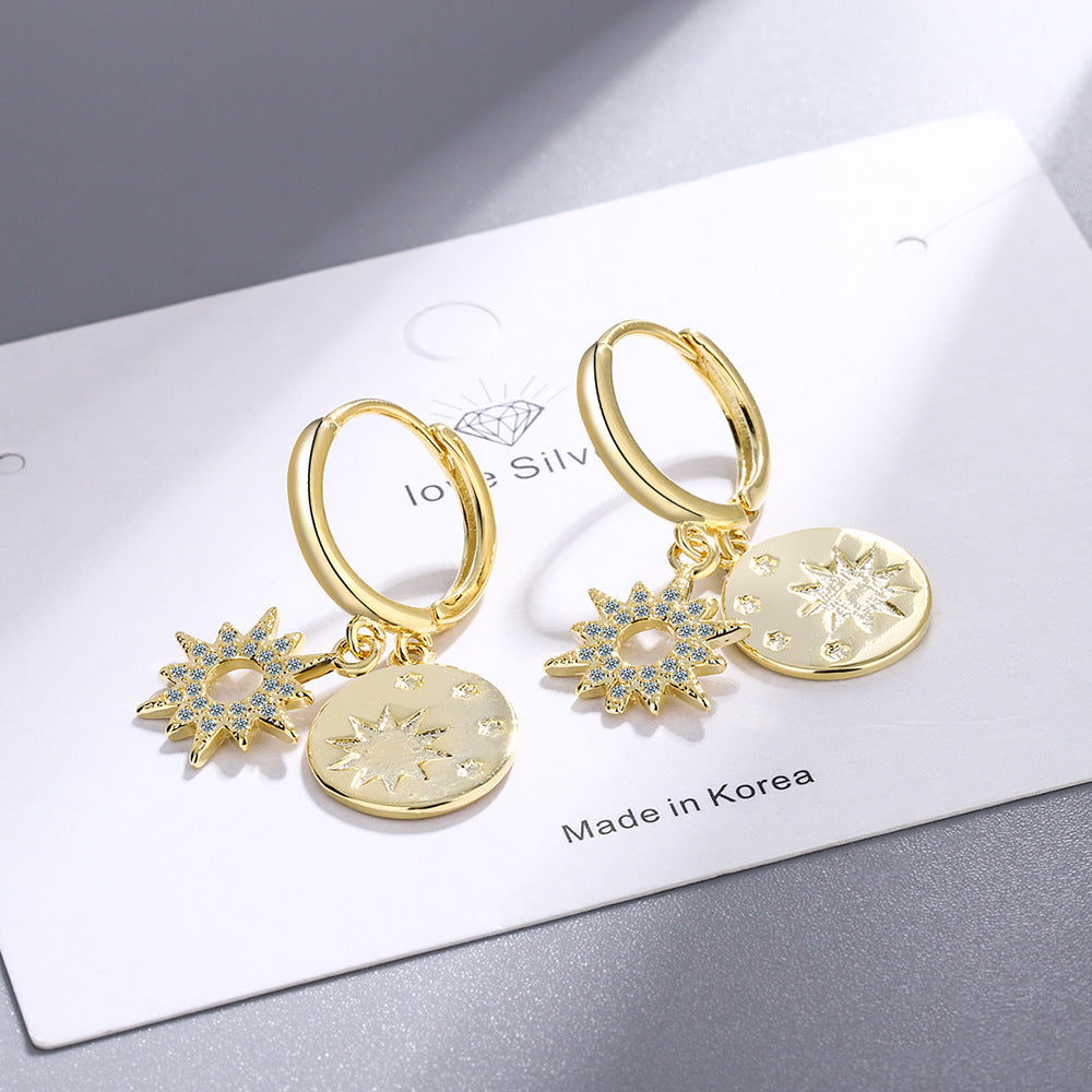 Boucles d'oreilles de style européen et américain pour femmes