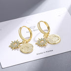 Boucles d'oreilles de style européen et américain pour femmes