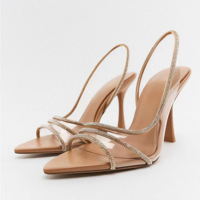 Women's Fashion Temperament Female Pointed High Heels Hover Image