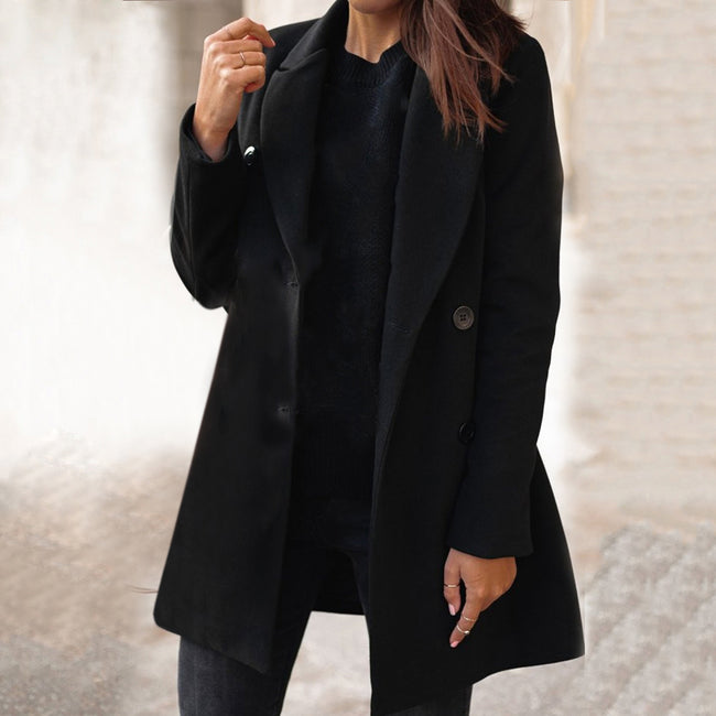 Winter Long Woolen Coats Main Image