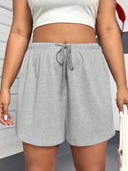 Shorts de sport pour femme avec cordon de serrage – Yoga et activités de plein air