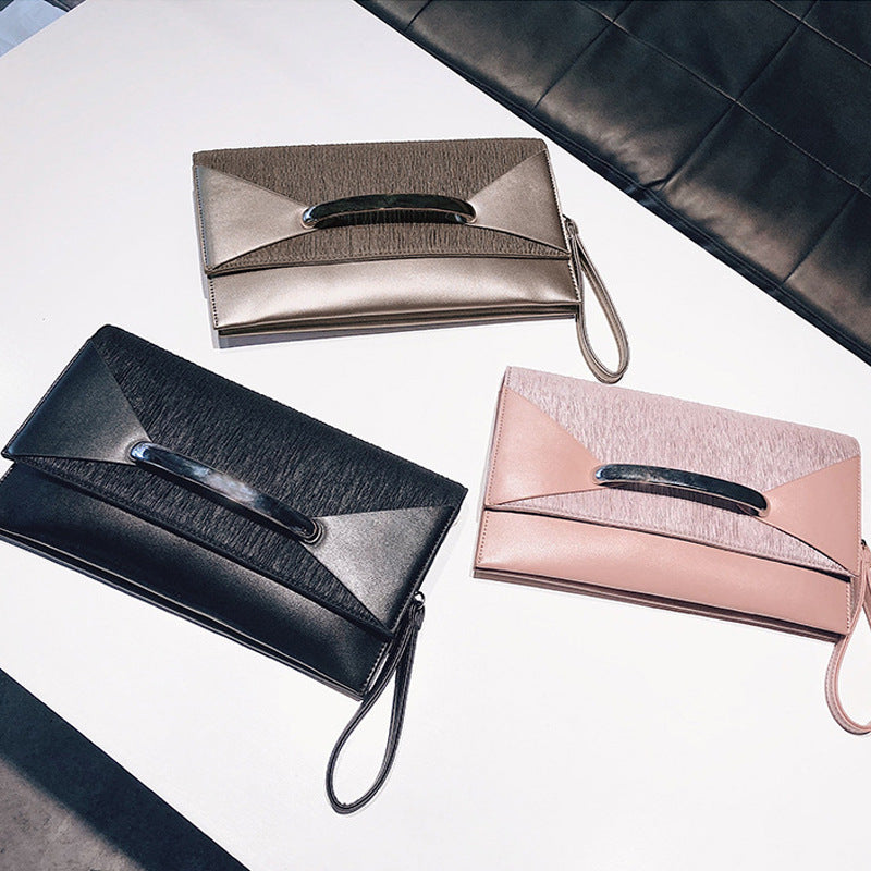 Clutch bag shoulder messenger bag