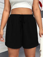 Shorts de sport pour femme avec cordon de serrage – Yoga et activités de plein air