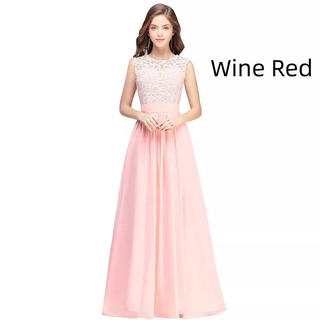 Robe de soirée élégante et sexy sans manches